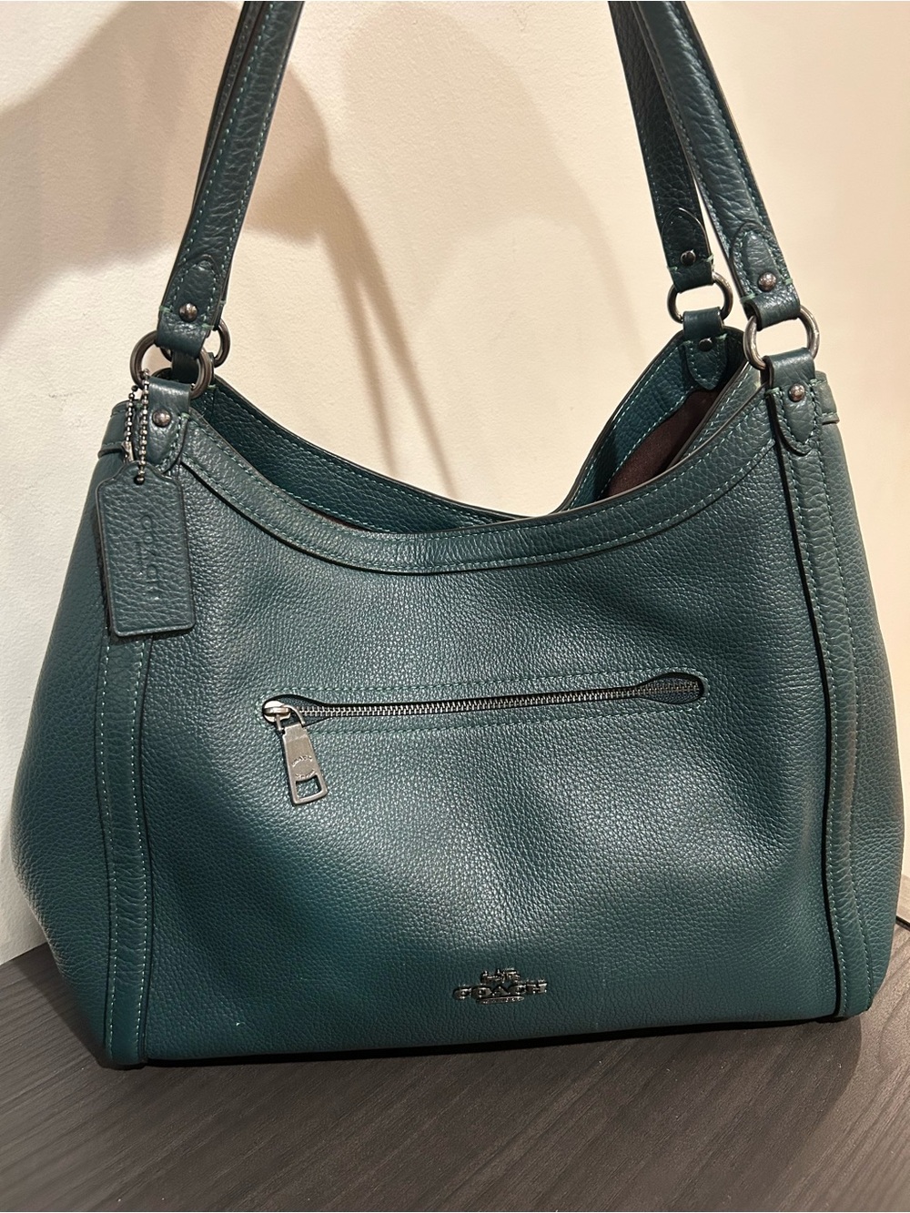 Coach Kristy Shoulder Bag in Deep Green Style#C6231